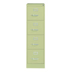 Classeur vertical 4 tiroirs – Beige / Noir / Gris clair – Un seul utilisateur
