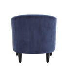 Fauteuil seau en tissu multicolore avec coussin et oreiller, 1 personne