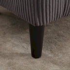 Fauteuil seau en tissu multicolore avec coussin et oreiller, 1 personne