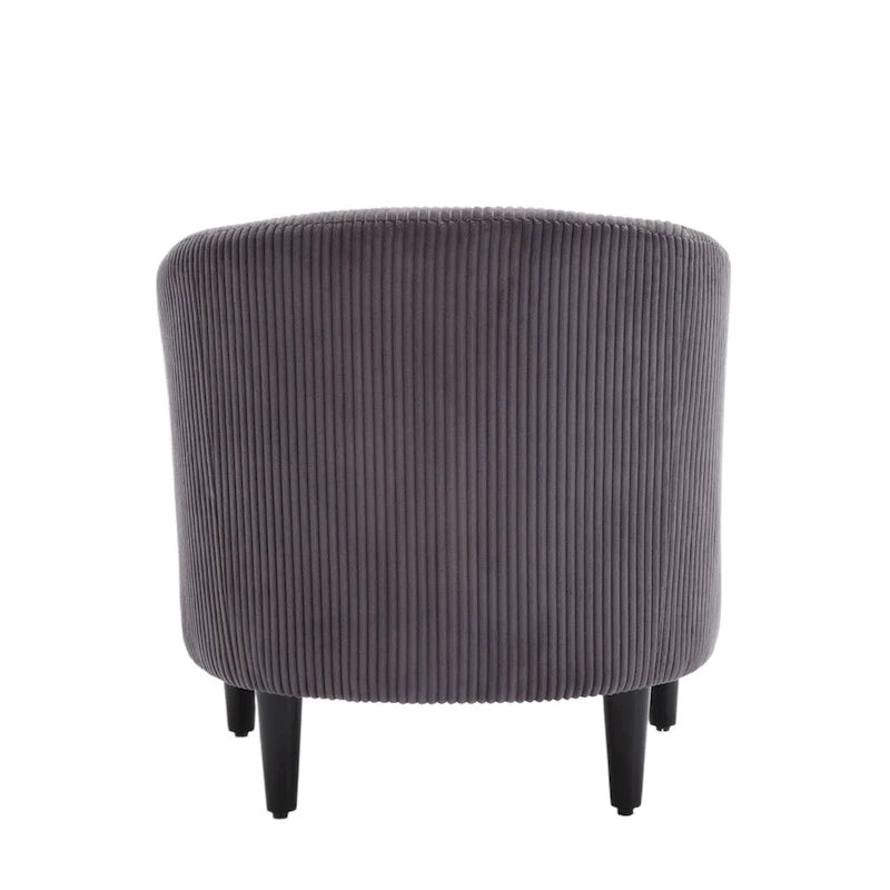 Fauteuil seau en tissu multicolore avec coussin et oreiller, 1 personne