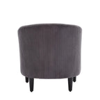 Fauteuil seau en tissu multicolore avec coussin et oreiller, 1 personne